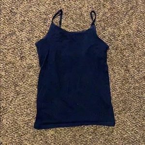 Navy Blue Tank Top